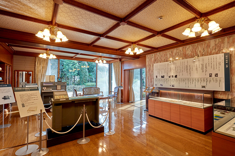 14-A(左下)を展示する「発明の部屋」